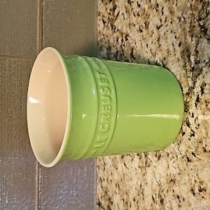 Le Creuset Green  6" Utensil Holder